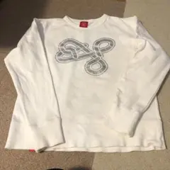 OJICO ホワイト スウェット トレーナー