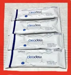 溶解·すすぎ液18本、中和錠28錠×6袋、専用ケース18個 cleadew オフテクス クリアデュー ハイドロ:ワンステップ専用