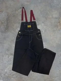 ZHANBIAO ダークデニムオーバーオール Sサイズ