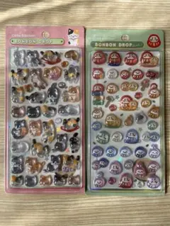 【正規品】BONBON DROP シール和柄　2枚セット