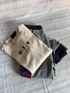 WASK セット！ロングTシャツ&パンツセット
