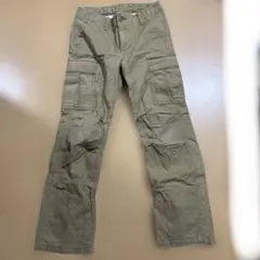 数回使用GAP kidsカーキカーゴパンツサイズ140