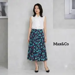 最終価格！マックスアンドコー　花柄フレアロングスカート 44 未使用 2026年最新】MAX&CO 柄：花柄 レディース ロング フレアスカートの人気