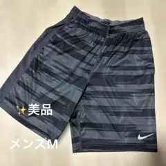 NIKE DRI-FIT ナイキ ドライフィット ハーフパン 黒 グレー M