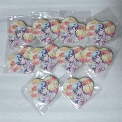 美風藍　うたプリ　ハート　缶バッジ　10個セット　sweet cafe