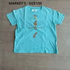 MARKEY'S サイズ130 トムとジェリー 水色Tシャツです。のサムネイル