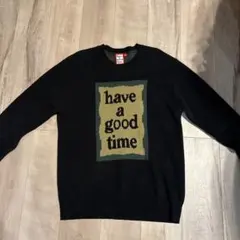 have a good time ニットセーター L