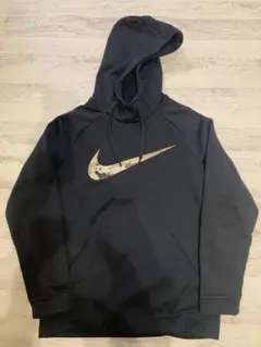 NIKE 迷彩ロゴ フード付きパーカー