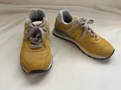 New Balance 574 classic イエロー 24.5cm