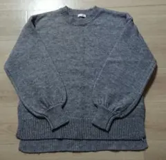 un dix cors アンディコール カラーベーシックニット グレー