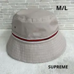 【Supreme 】M/L サイズ相当✨シリコン ストライプ クラッシャーハット
