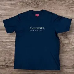 Supreme シュプリームHard TeeスプリングTシャツ紺Mサイズ - メルカリ