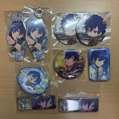 あんスタ★ぶくぶ★中国★スクエア缶バッジ★あんさんぶるスターズ★レア★漣ジュン