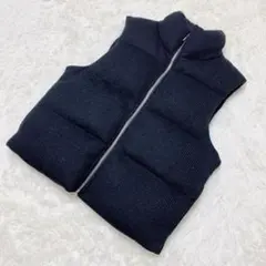 ZARA ザラ ニット ダウンベスト 中綿 パフベスト ブラック Sサイズ 希少