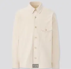 ユニクロ UNIQLO オーバーシャツジャケット (ジャージー)