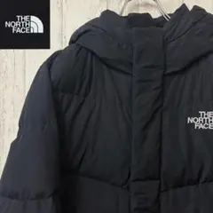 【激レア】ノースフェイス　ホワイトレーベル　ロングダウンコート　韓国限定　黒