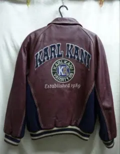 カールカナイ　レザージャケット　Mサイズ　革ジャン　古着　ヴィンテージ　90s 2026年最新】KARL KANI メンズ レザージャケット・ライダースの人気