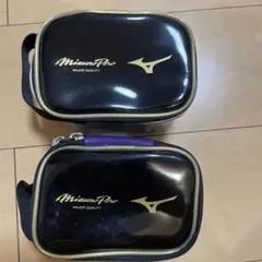MizunoPro 小型バッグ 紫 銀