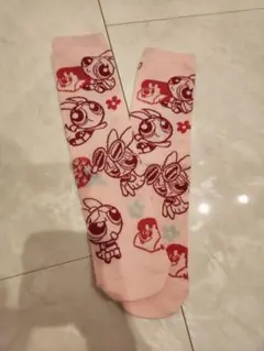 パワパフガールズ PPG 靴下 ブラインドソックス PLAZA限定 ブロッサム