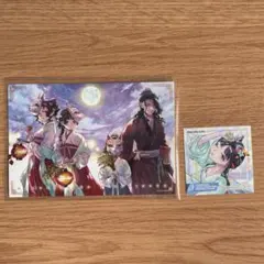 薬屋のひとりごと　コミック購入特典　2点セット　ポストカード　シールのサムネイル