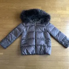 西川ダウンジャンパー　チャコール　サイズ38 美品