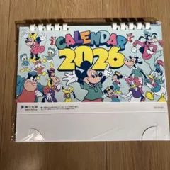ディズニーカレンダー　2026 卓上カレンダー