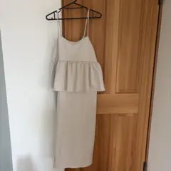 【美品】chocol raffine robe キャミワンピース アイボリー