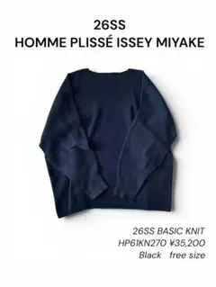 HOMME PLISSÉ ISSEY MIYAKE | BASIC KNITのサムネイル