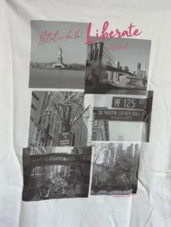 Statue of Liberty コラージュ Tシャツのサムネイル