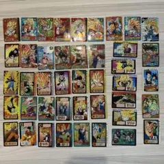 当時物　ドラゴンボールZ キラカード43枚+ノーマルカード18枚セット