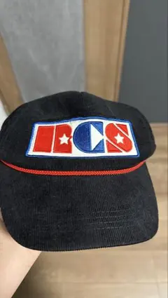 アメカジ　キャップ　コーデュロイ　トラッカーキャップ