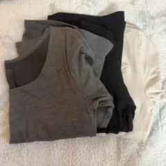 UNIQLO 極暖ヒートテックコットンUネックT 8分袖