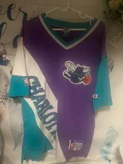 ホーネッツ　チャンピオン　　半袖Tシャツ　厚手素材　80s90s