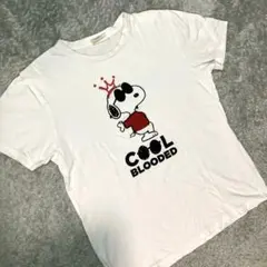 PEANUTS スヌーピー Tシャツ COOL BLOODEDのサムネイル