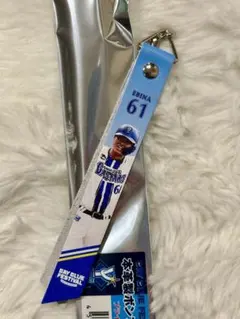 横浜DeNAベイスターズ　ファンフェス　蝦名達夫　ブラインド本革製ボンフィン