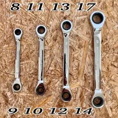 ギアレンチ、メガネセット TGWS-17 レンチ ギアレンチ 極薄ギアレンチ 17mm｜株式会社 三共