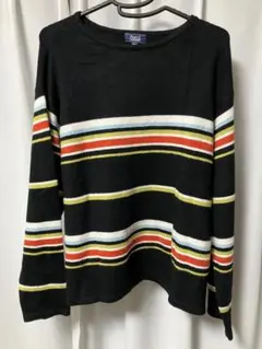 PART2 JUNKO SHIMADA 長袖セーター 2XL ストライプ