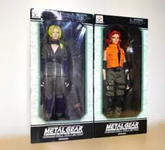 メタルギアソリッド コナミ スナイパーウルフ メリル ドール フィギュアのサムネイル