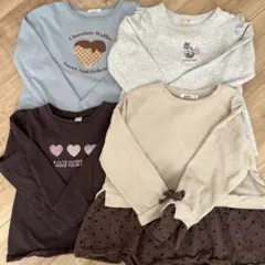 長袖カットソーまとめ売り　120サイズ