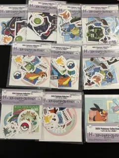 ポケモン 一番くじ H賞 ステーショナリーコレクション ステッカー ポップアップ