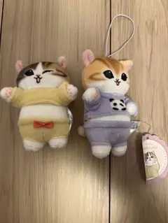 mofusand パジャマにゃんマスコット　2点まとめ売りのサムネイル
