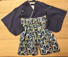 mocmof 80サイズ 袴ロンパース