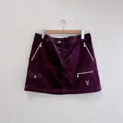 ゴルフウェア　ミエコウエサコ　M.Uスポーツ　L コーデュロイ　紫