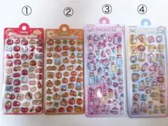 3Dシール　各セット