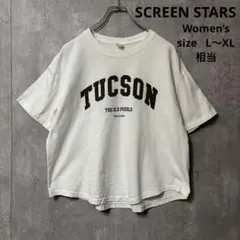 スクリーンスターズ Tシャツ 80s復刻 白 アメカジ カレッジプリントのサムネイル
