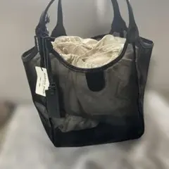 MARCO MASI メッシュ トートバッグ ブラックのサムネイル
