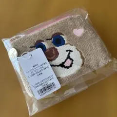 フェイラー　ポーチ　ラブラリー♡ドアップテディガールL字ポーチ