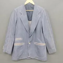 【2/8(日)まで値下げ】Lee デニムテーラードジャケット　ライトブルー