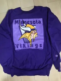 champion 90s リバースウィーブ　Minnesota Vikings