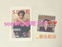 専用です❣️❣️RIIZE FC特典 キラキラステッカー　ウォンビン　匿名配送